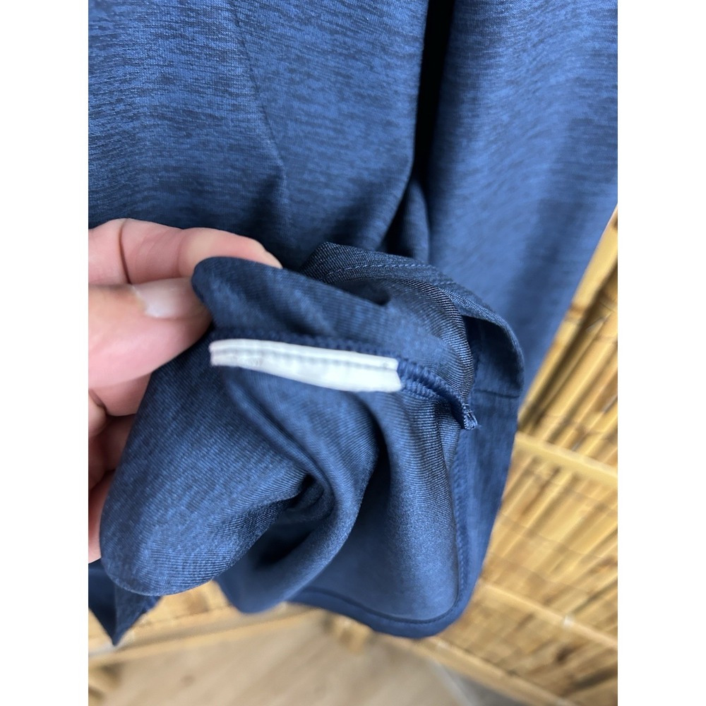 Men's Under Armour 1/2 Zip Long Sleeve Navy Blue Tech Pullover Shirt 2XL - Picture 6 of 12